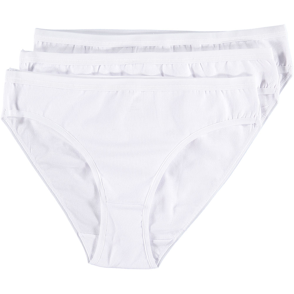 Kim Dames slip  3-Pack Wit kopen? Goed en goedkoop