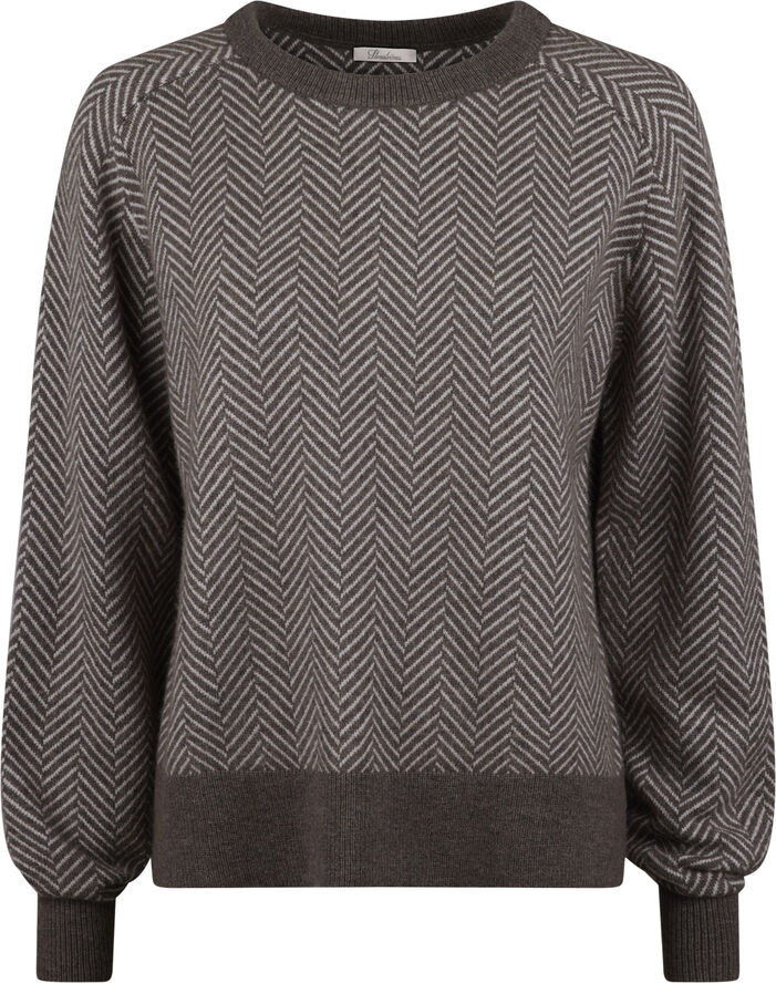 Stenströms Iberia Knit Sweater Brown