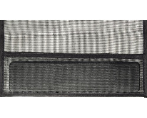 Insectenhor Home Protect telescopisch lamellengordijn zonder boren antraciet 100x220 cm