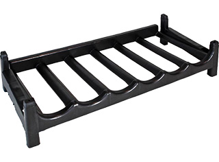 GARRAFEIRA EMPILHÁVEL COM 6 CAVIDADES 60.5X25.7X13.7CM