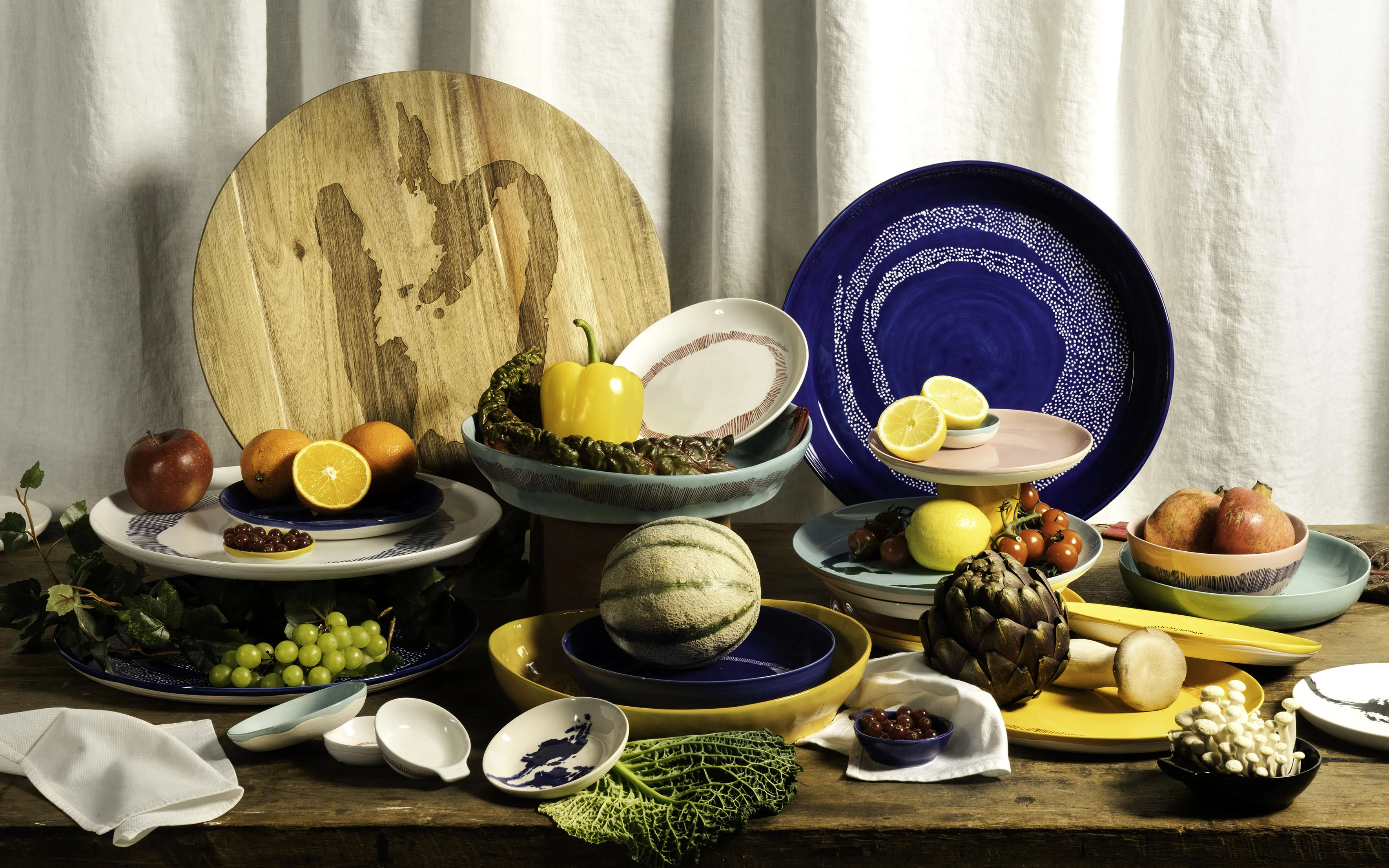 FEAST - Assiette céramique | Blanc