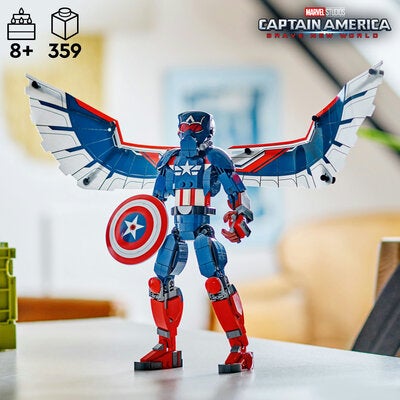 LEGO Super Heroes 76296 Byggbar figur av nye Captain America