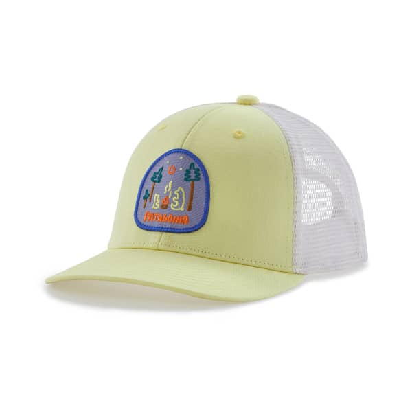 Casquette PATAGONIA K'S TRUCKER HAT CAMP WITH FRIENDS: ISLA YELLOW