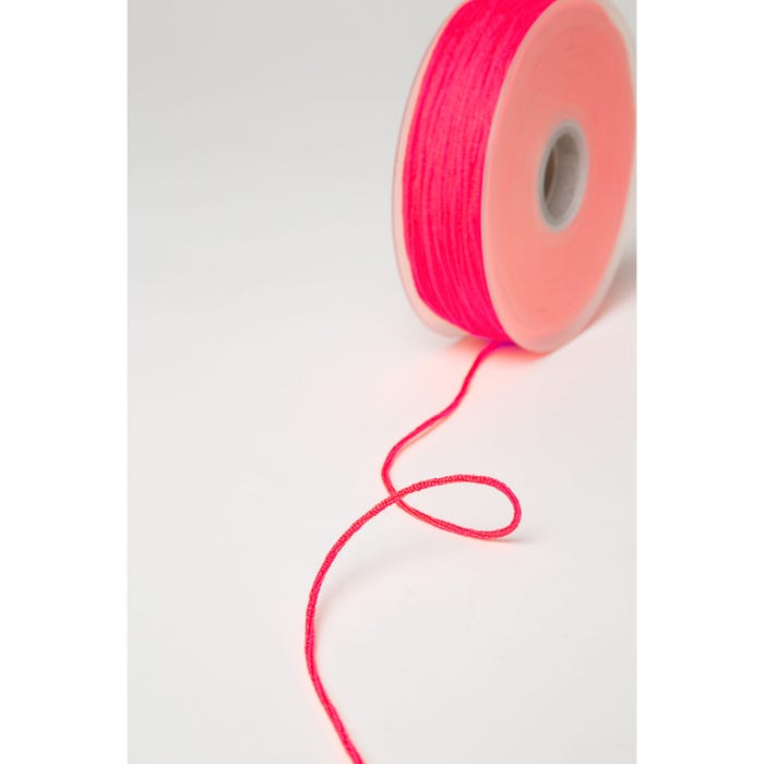 Atelier Veritas-Ronde elastiek fluo roze
