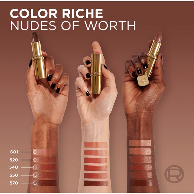 L'Oréal Paris Color Riche Satin 540 Unstoppable Nudes of Worth Lippenstift 4,5 GR