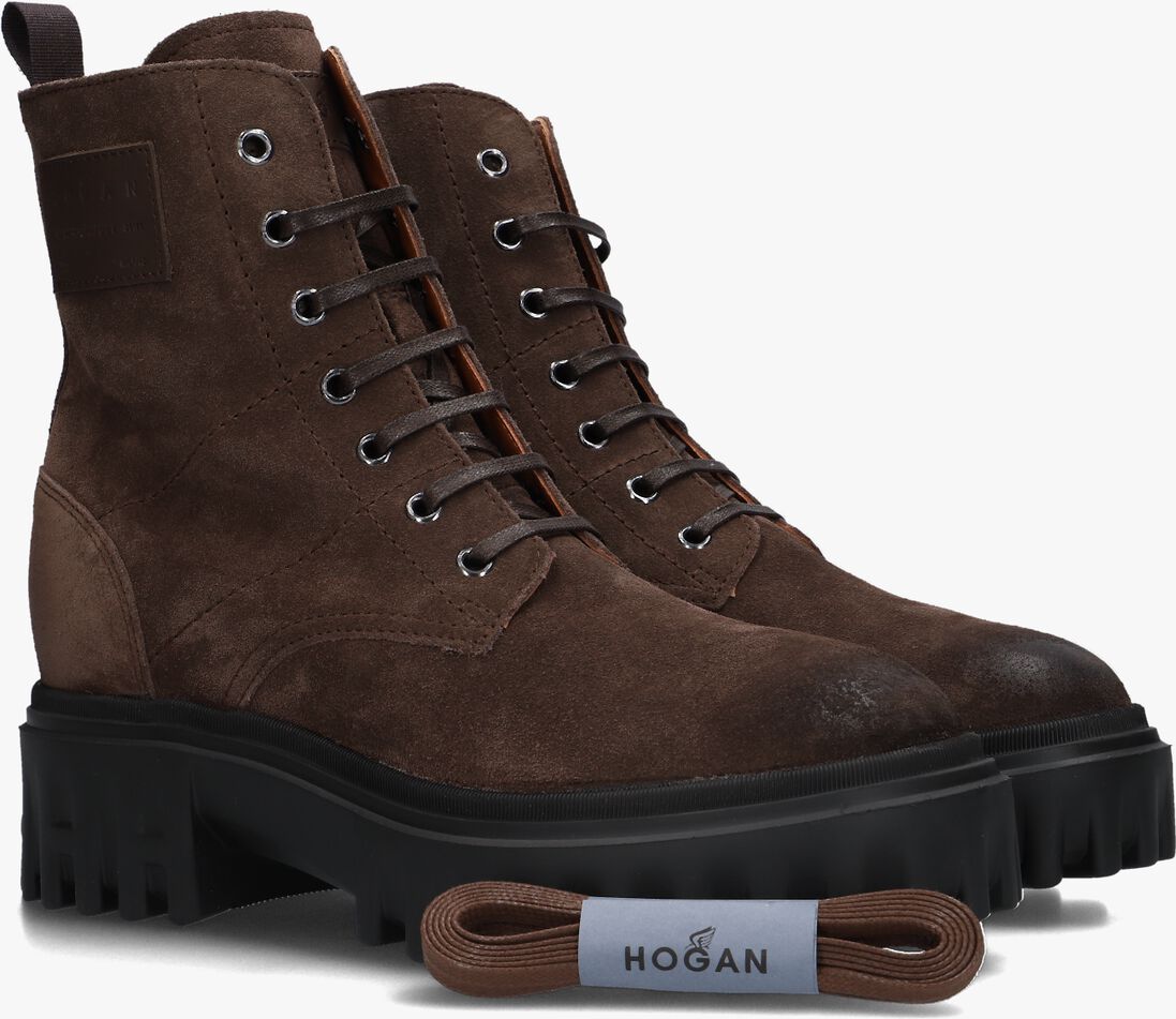 bruine hogan enkelboots h700 tronchetto