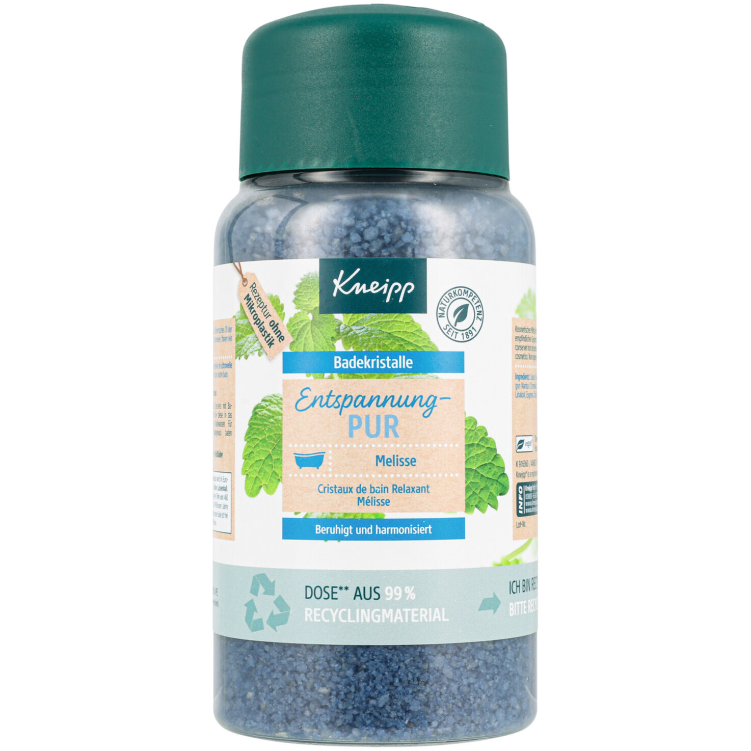 Kneipp Melissen Entspannung Pur Badesalz