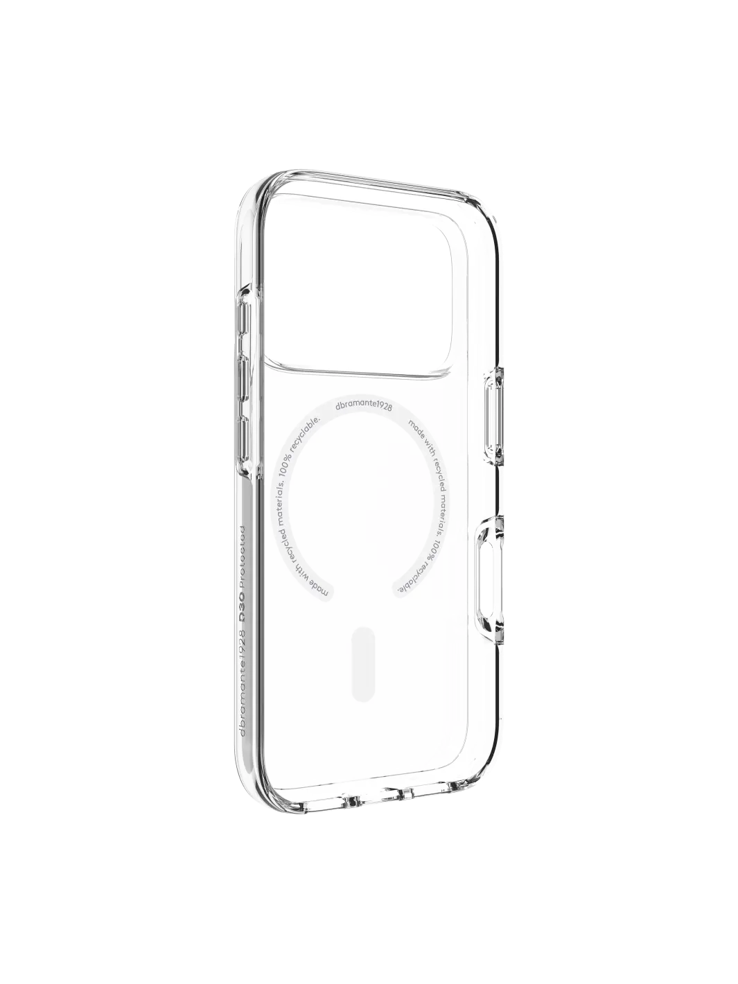 iPhone 17 Pro Max Hardcase Hülle Clear Case Iceland Ultra D3O MagSafe Recycled (IU69CL006703) - Transparent