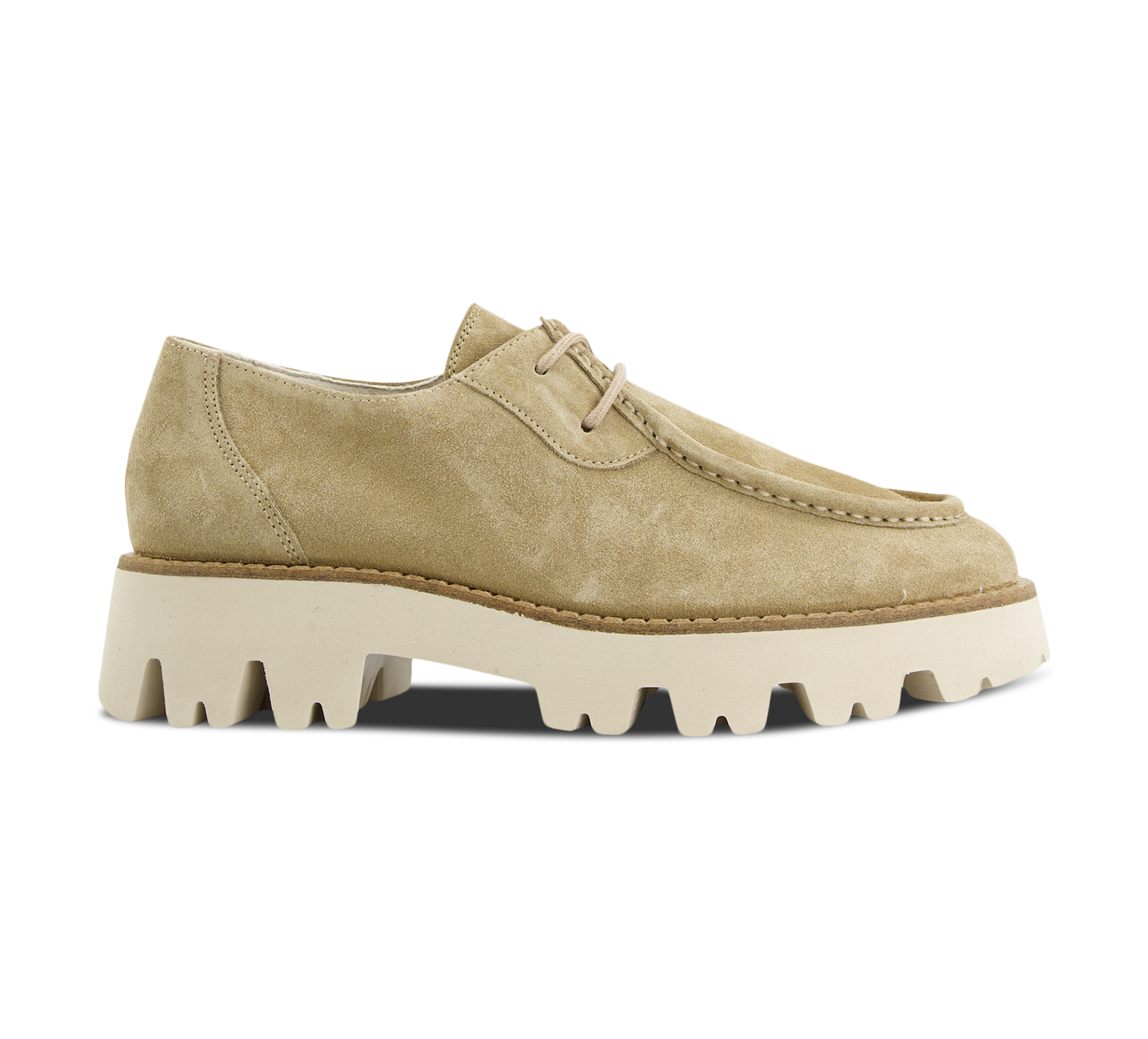 Paul Green Schnürschuhe beige/taupe
