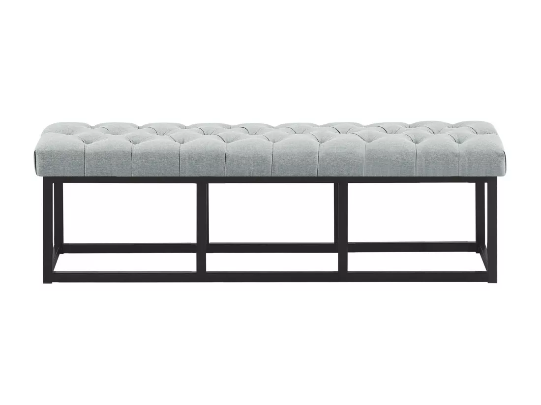 Banquette - Tissu - Gris - Amun
