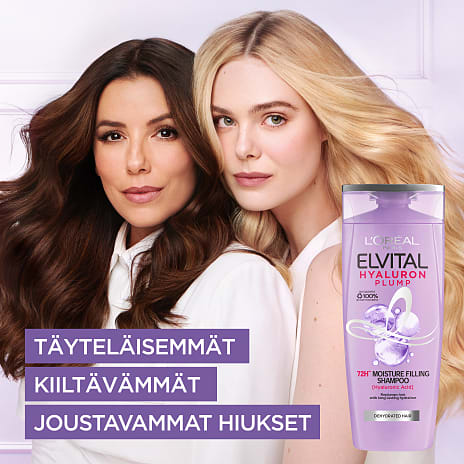Shampoo m. hyaluronsyre tørt hår
