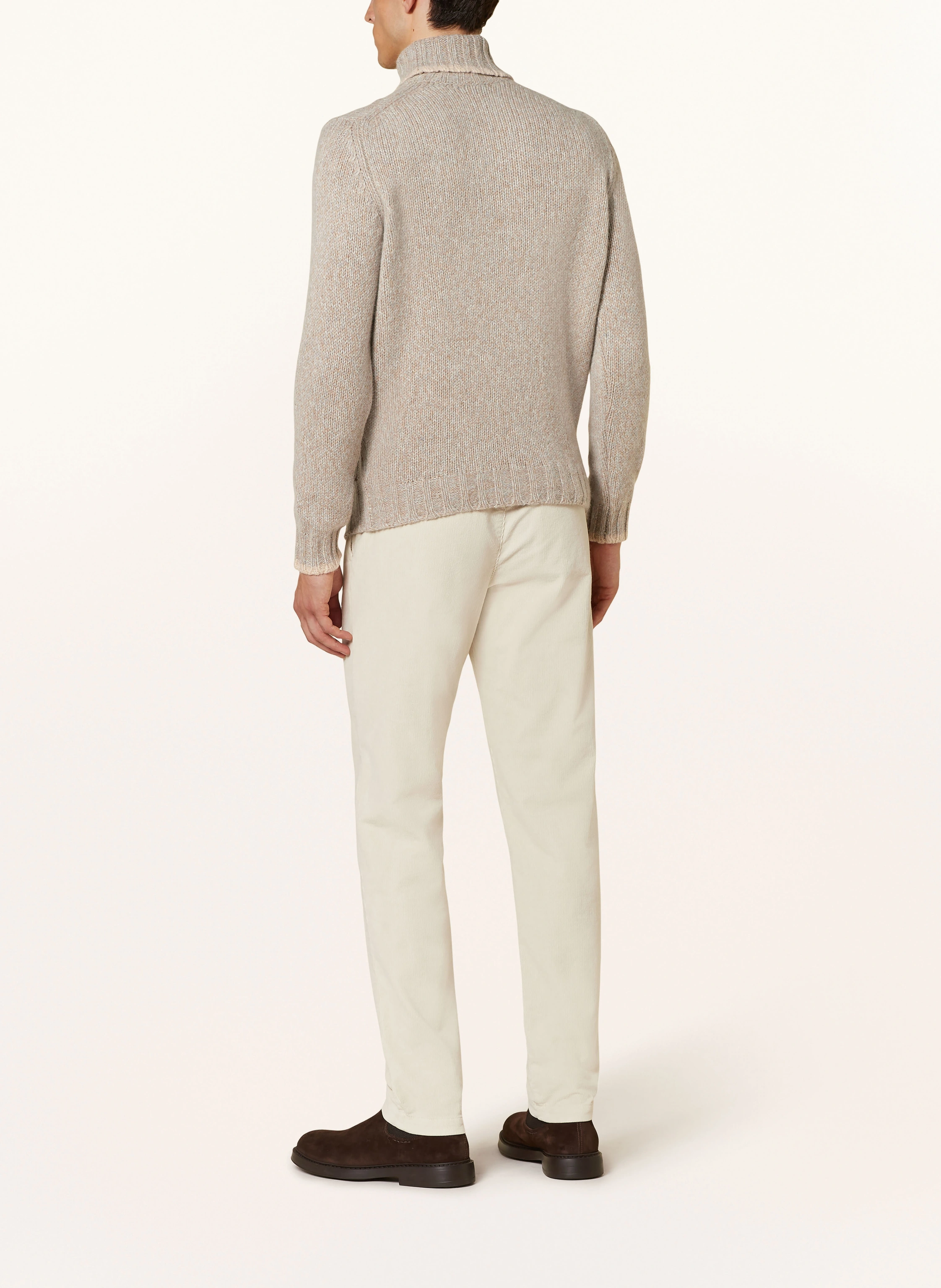 FEDELI Rollkragenpullover mit Alpaka
