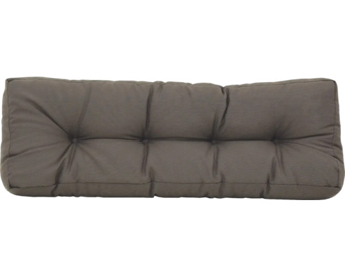 Sun Garden palletkussen rugkussen taupe 120x40x10/20 cm