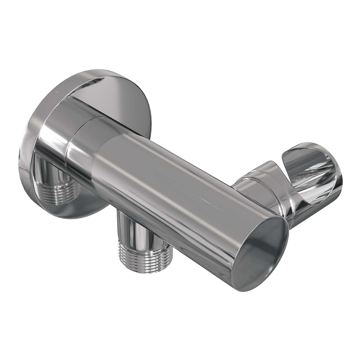 Brauer Stripe inbouw badkraan met badvulcombinatie en staafhanddouche chroom