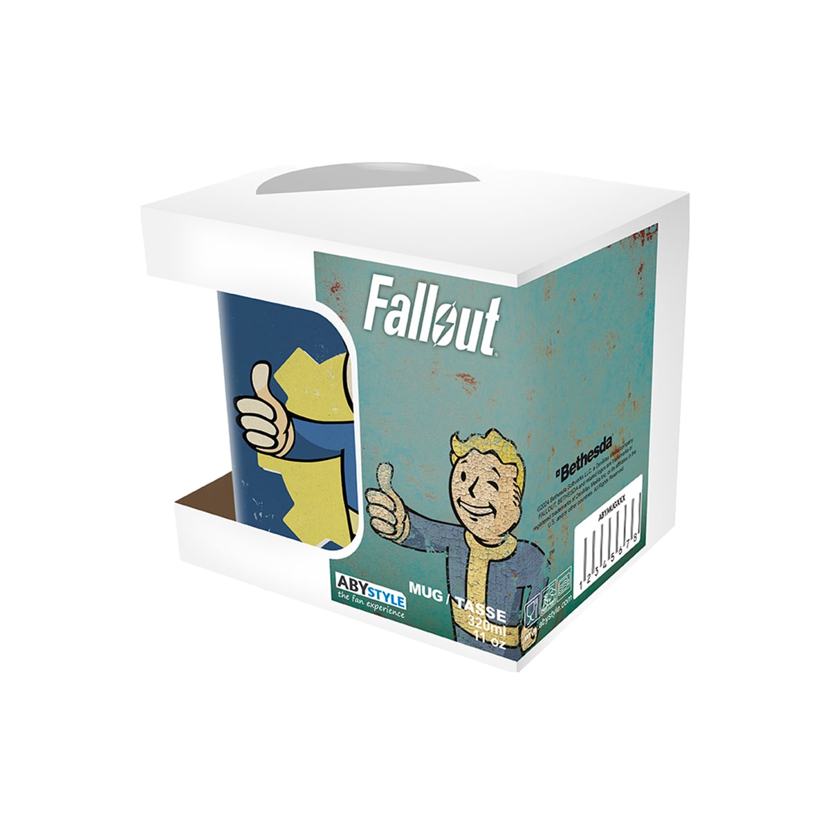 ABYStyle Fallout krus (Vault Boy Blue)