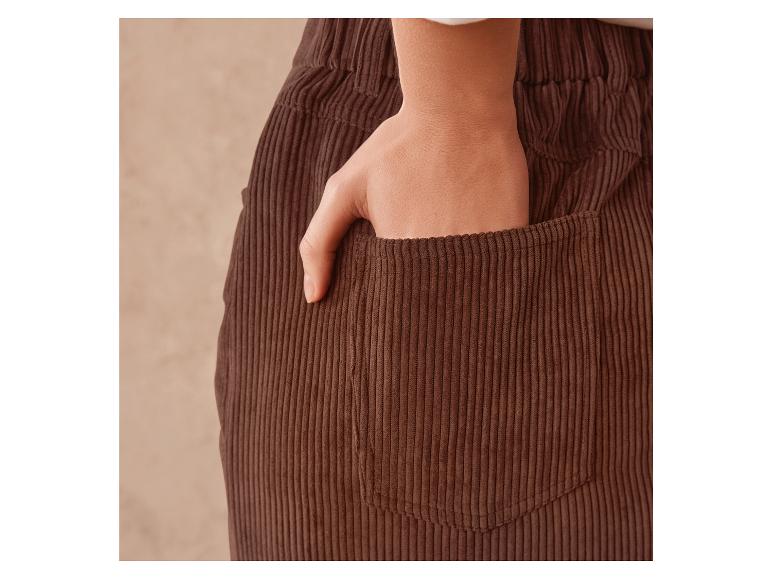 Corduroy dames rok