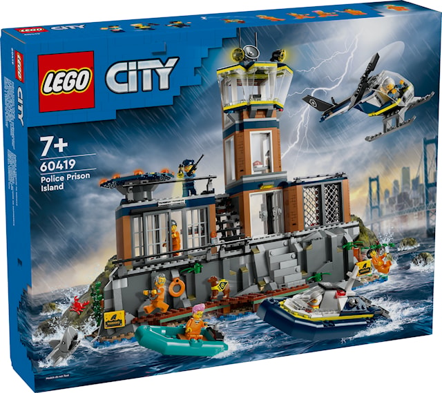 Politiets fengselsøy LEGO® City (60419)