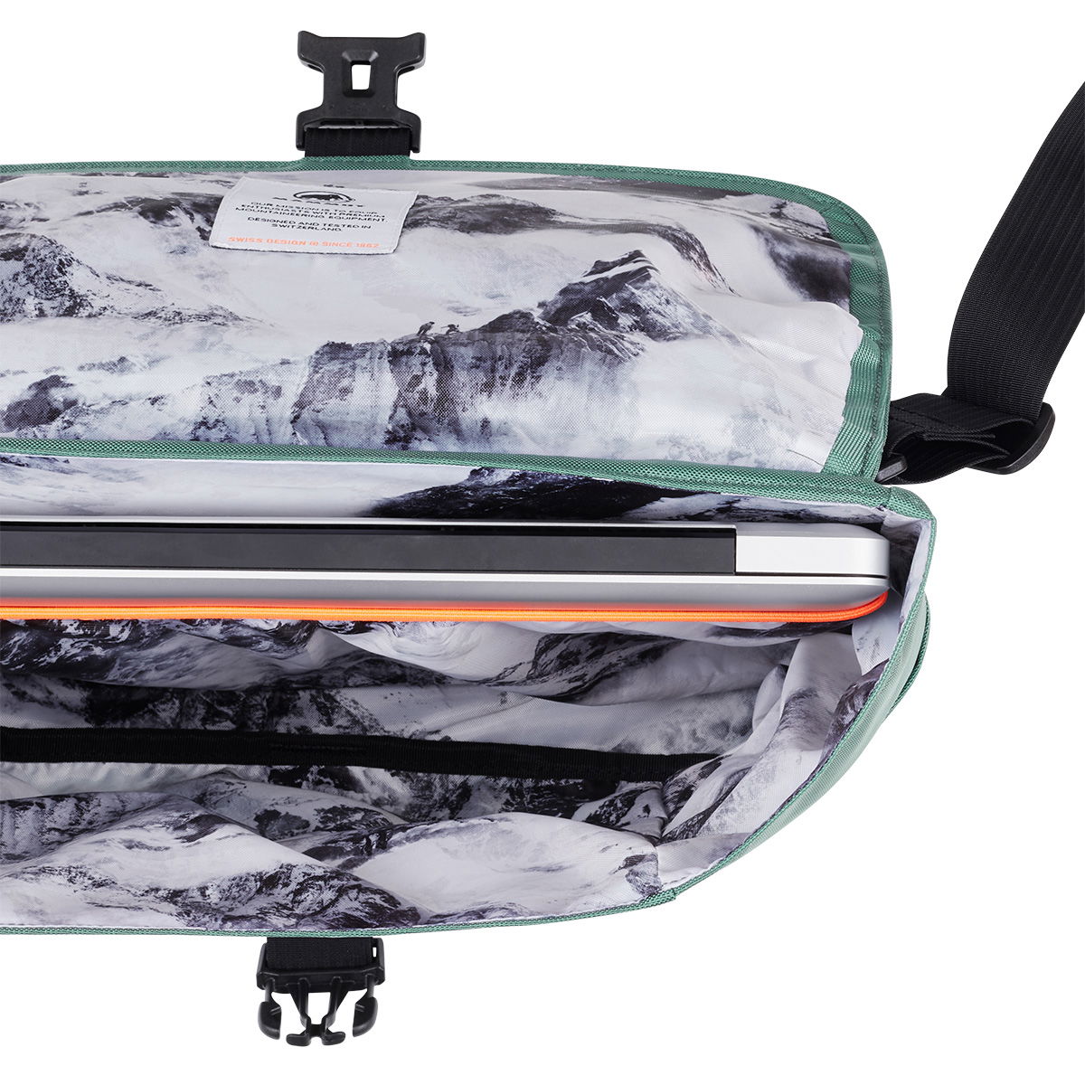 Mammut Xeron Messenger skuldertaske 14 L (Dark Jade)