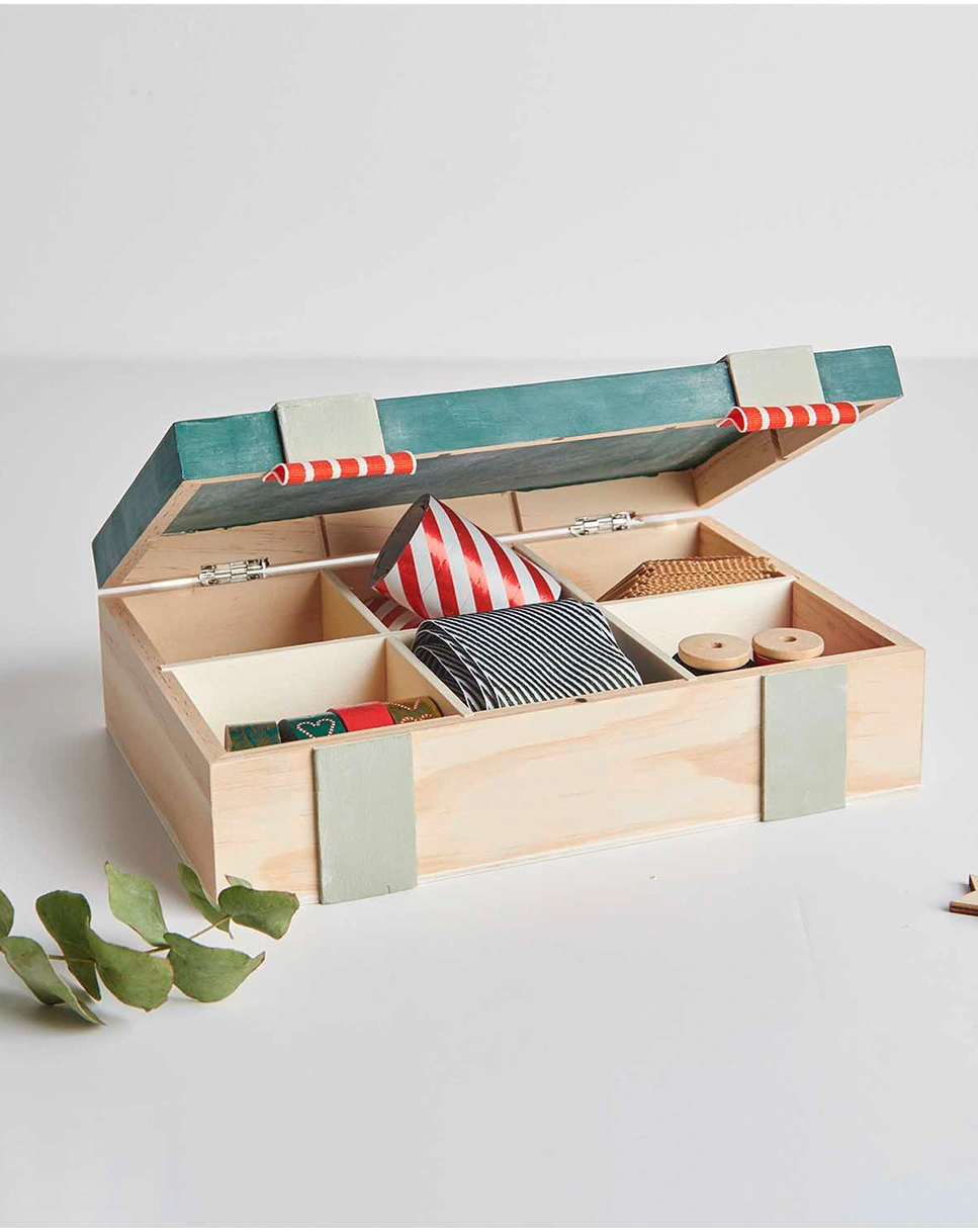 Aufbewahrungsbox KREATIV (24x16,5x7) in natur
