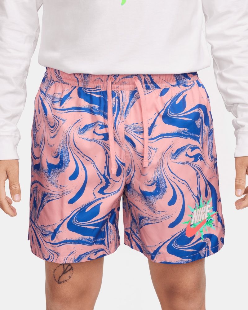 Short Nike Sportswear Bleu & Rose pour homme