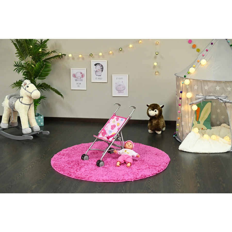 knorr toys®Puppenbuggy Sim - colorful hearts