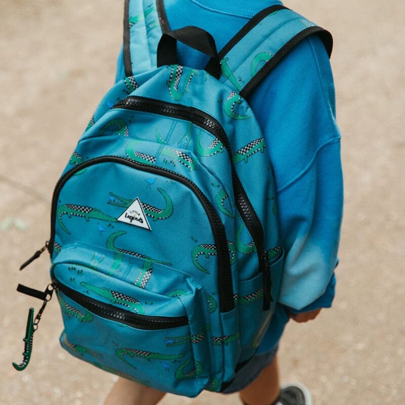 Little Legends Backpack L Croco Checkerboard