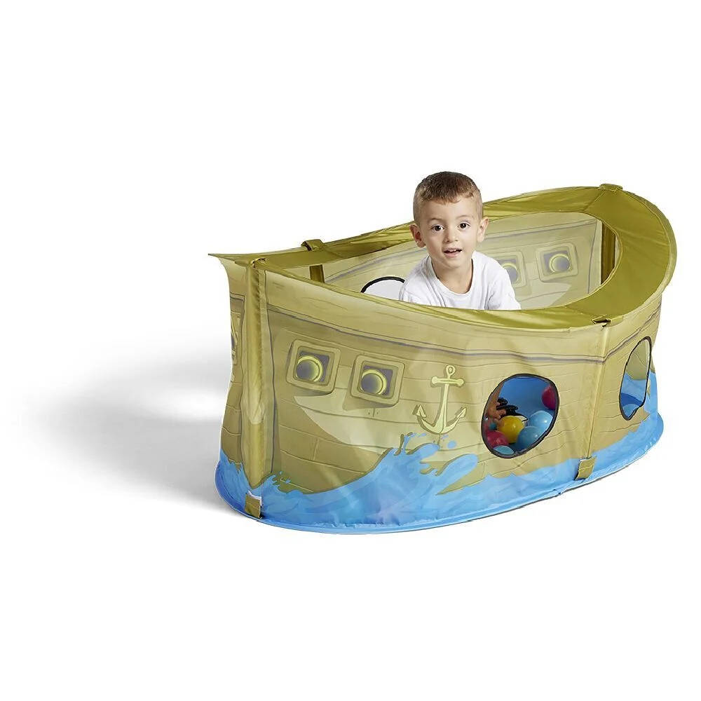 Piscine à balles bateau pirate 110x75xH50cm