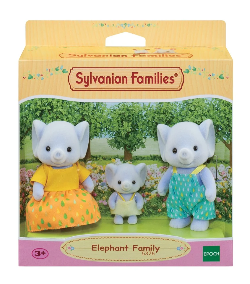 Sylvanian Families - Familien Elefant (5376)