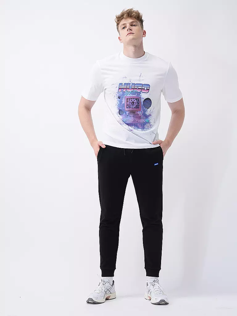 HUGO T-Shirt NARADINE weiss