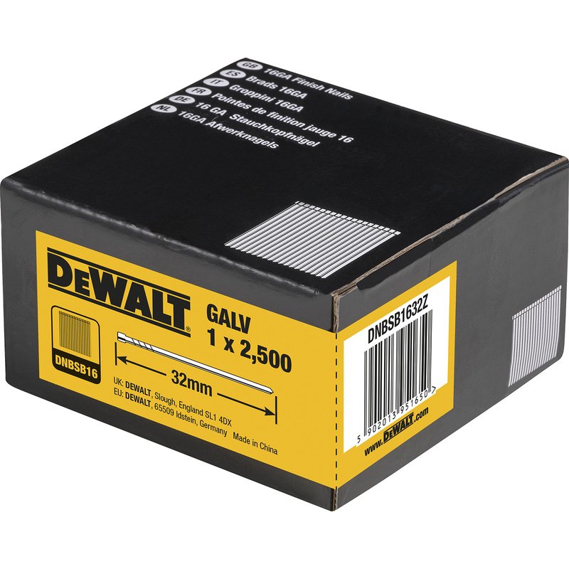 DeWALT DNBT18 brad 18G 40mm