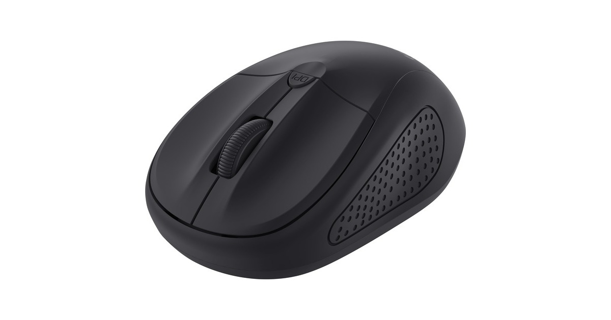 TrustPrimo Draadloze muis  (Zwart, 1000 - 1600 dpi)