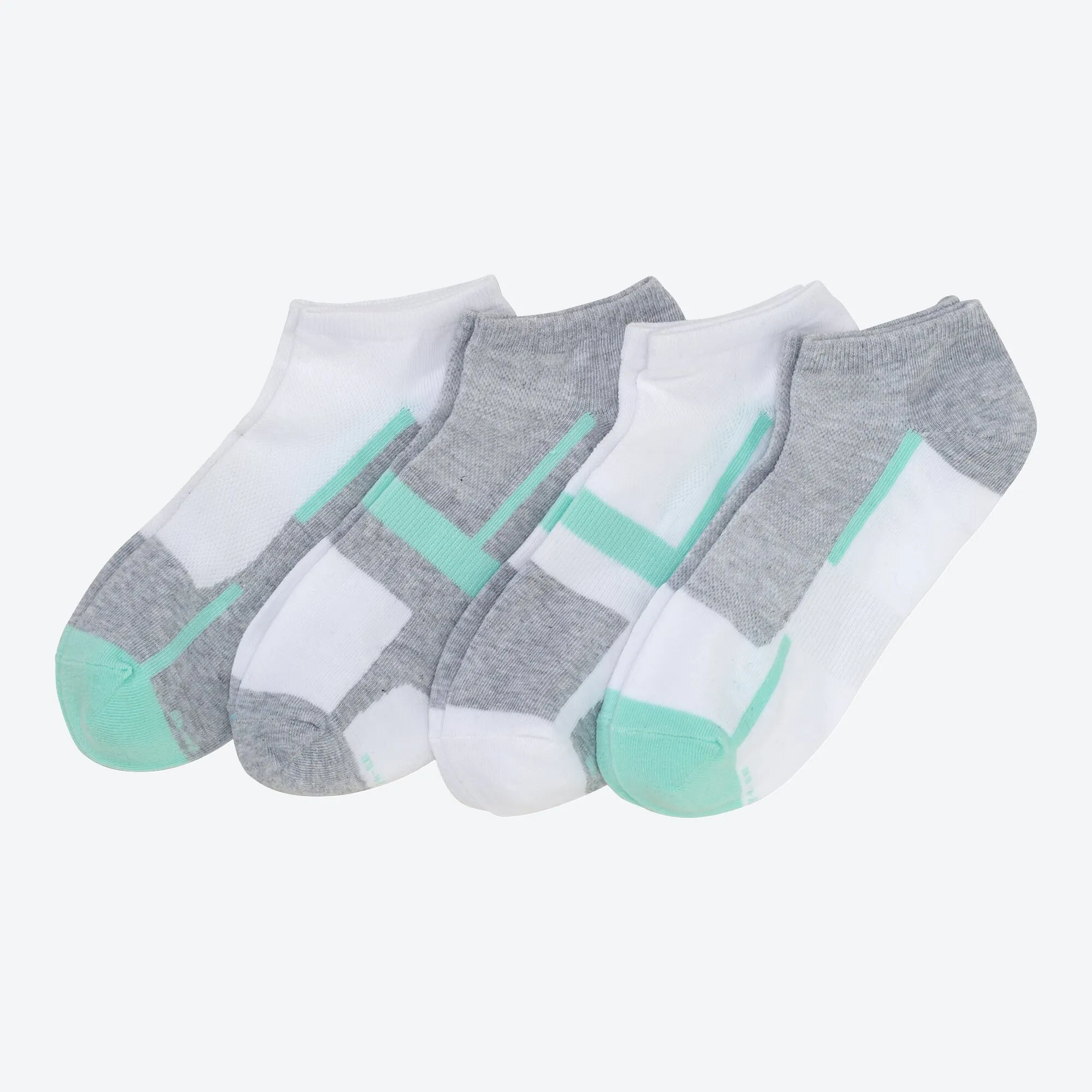 Damen-Sport-Sneaker-Socken, 4er-Pack