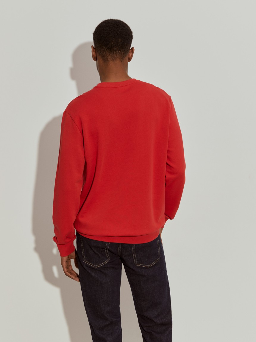 Sweater básica de algodão