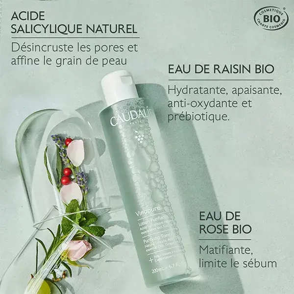 Loção Purificante Vinopure da Caudalie 400ml