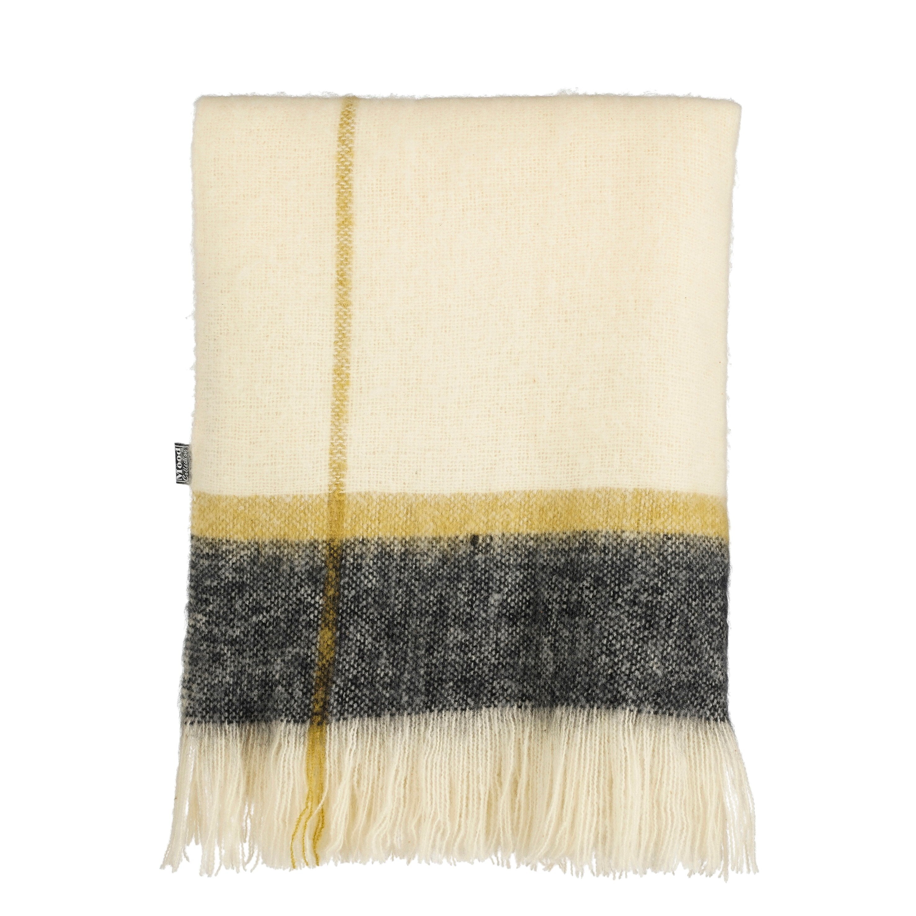 In the Mood Plaid off white - l180xb130cm