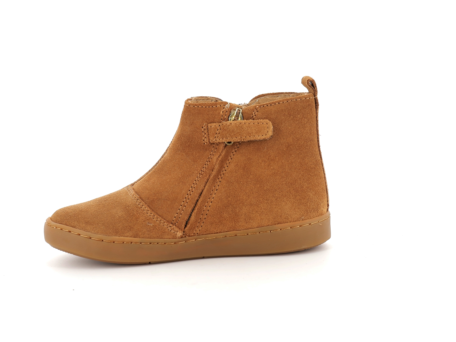Shoopom-PLAY APPLE Nubuck Camel