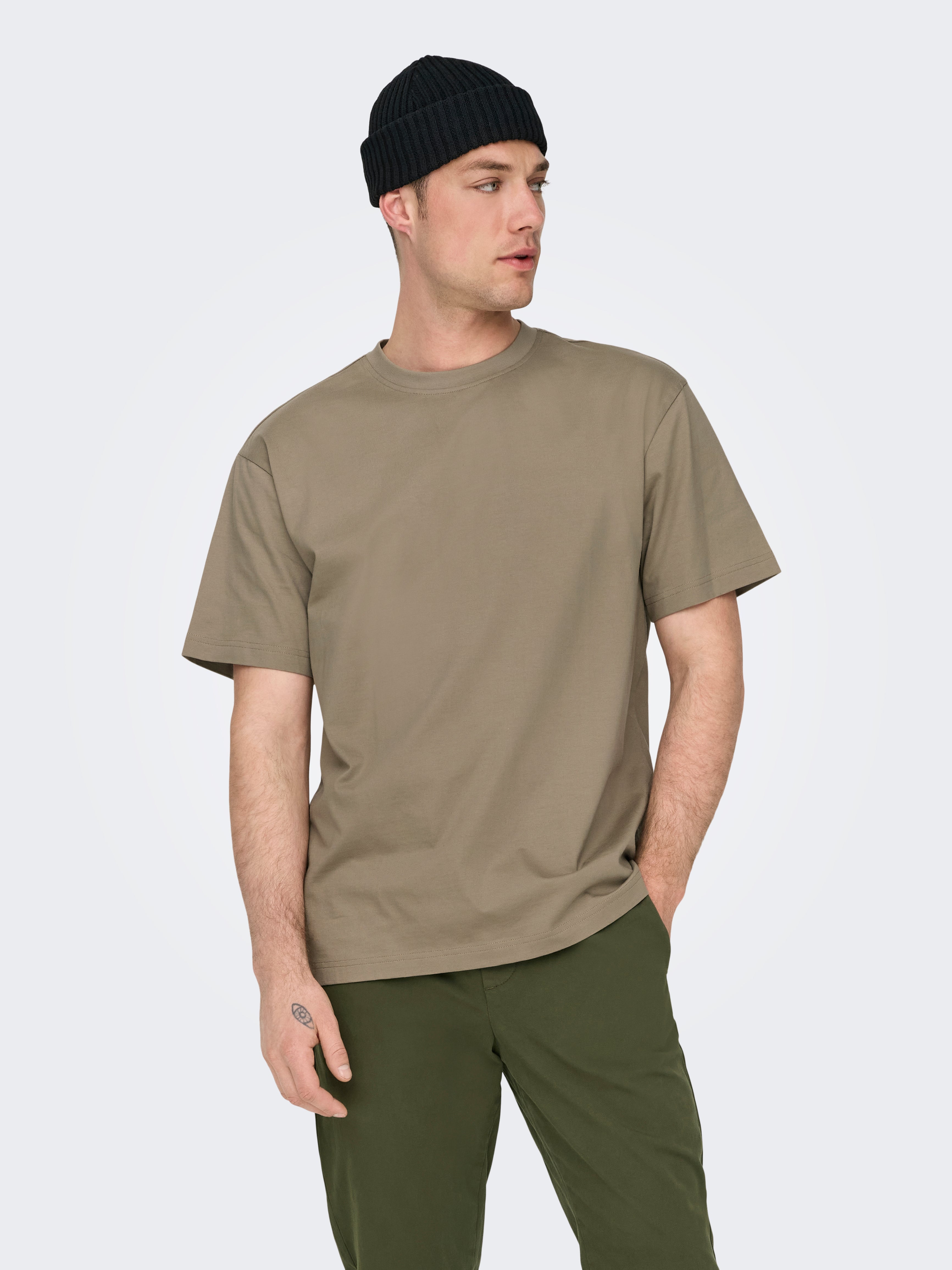 ONSFRED T-shirt Desert Taupe