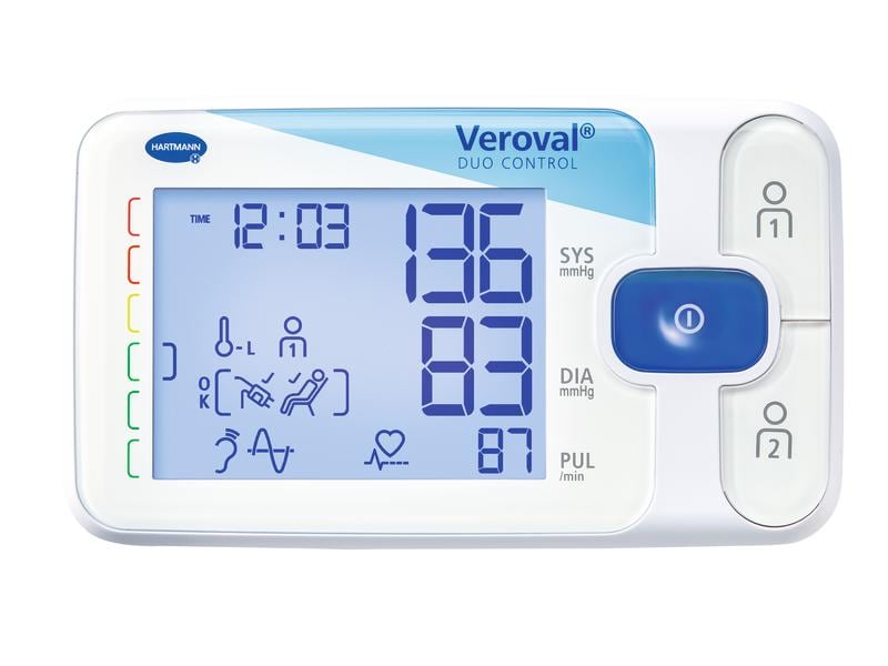 Veroval Blutdruckmessgerät Duo Control L Blutdruckmesser