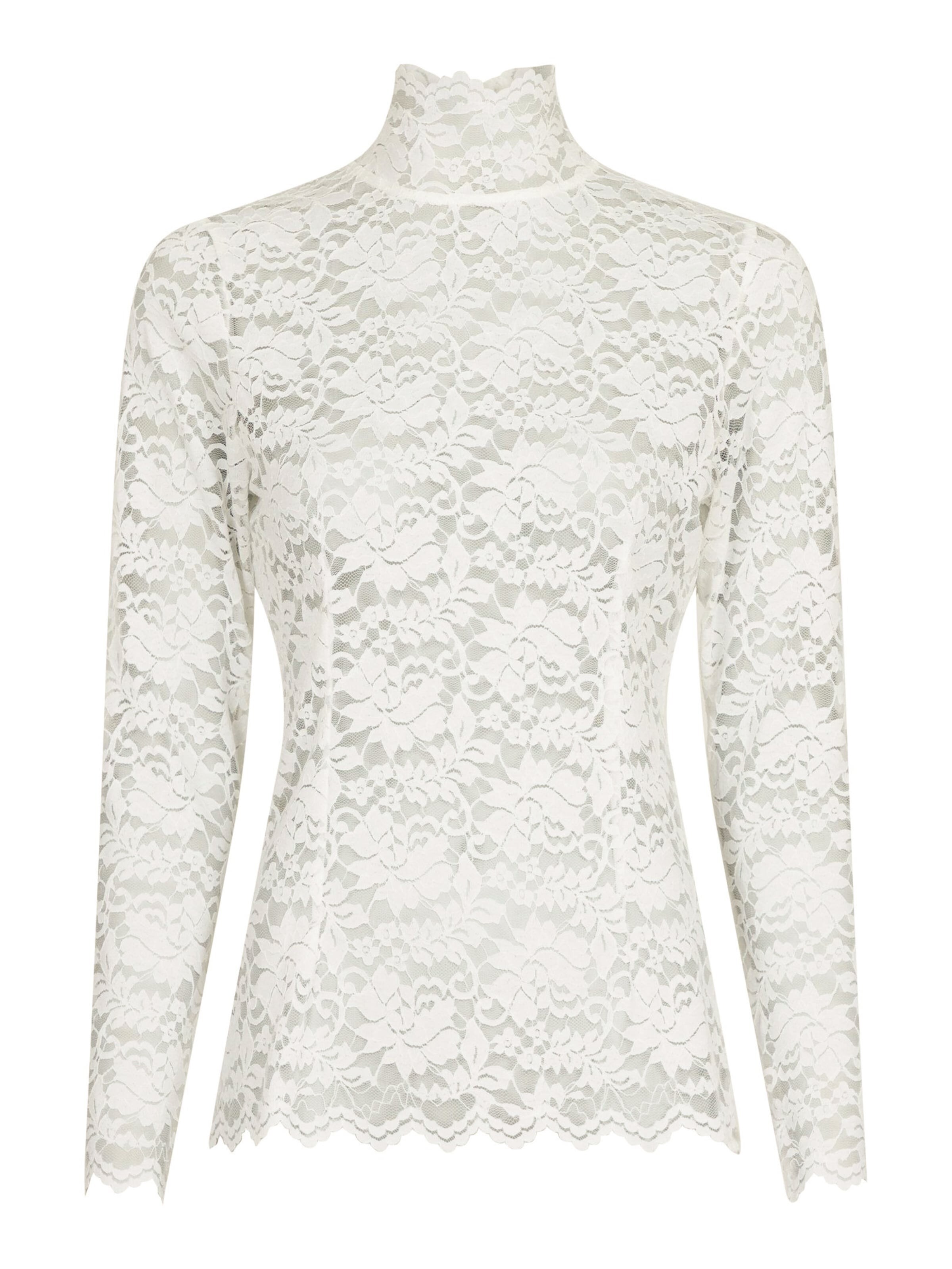Neo Noir Dames top ecru