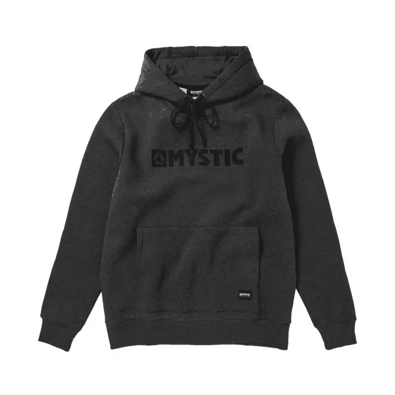 Sweat MYSTIC Brand Hood Dark Grey Melee