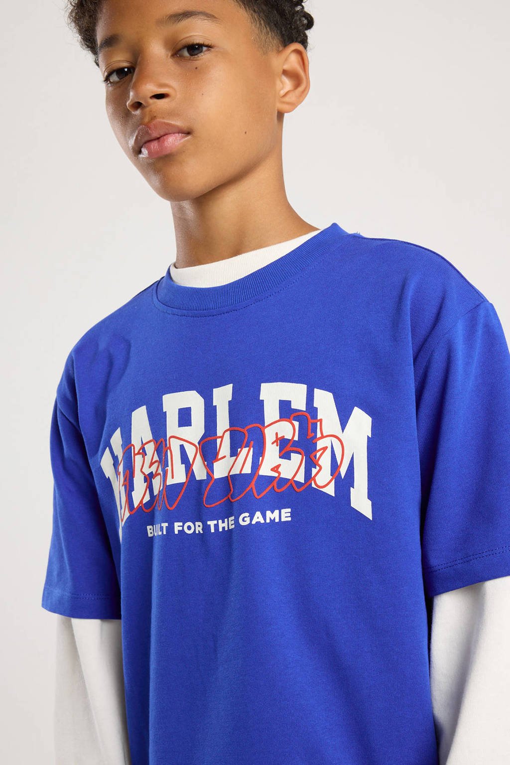 America Today T-shirt blauw