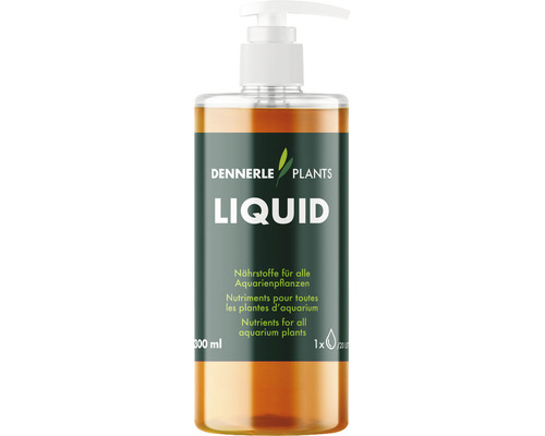 DENNERLE PLANTS Vloeibare aquariumplantenmeststof 300 ml met ijzer, kalium en sporenelementen voor alle beplante aquaria
