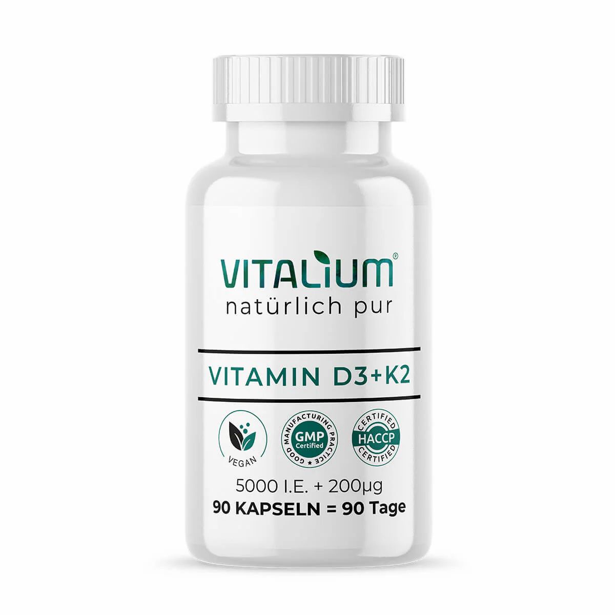 meinVitalium - vegane Vitamin D3+K2 Kapseln