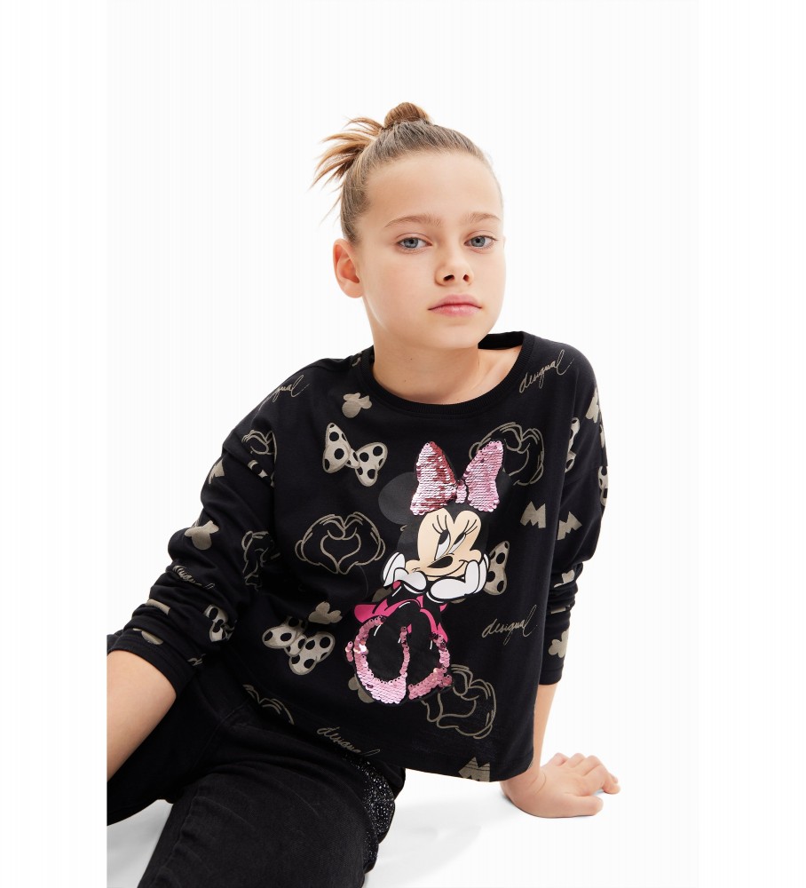 Camiseta Desigual Lara Minnie preta