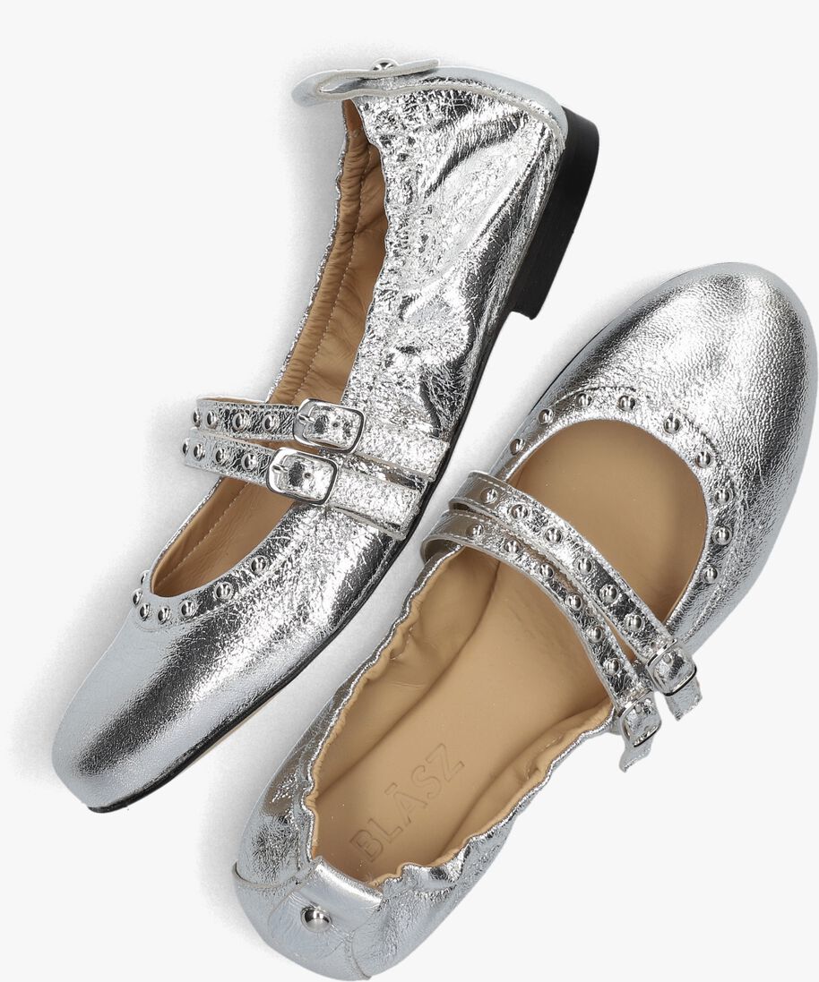 BLASZ zilveren blasz ballerina's 17600116