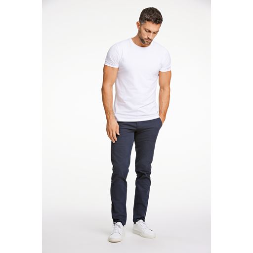 Lindbergh Structure Superflex Chinos, Navy, W38/L34