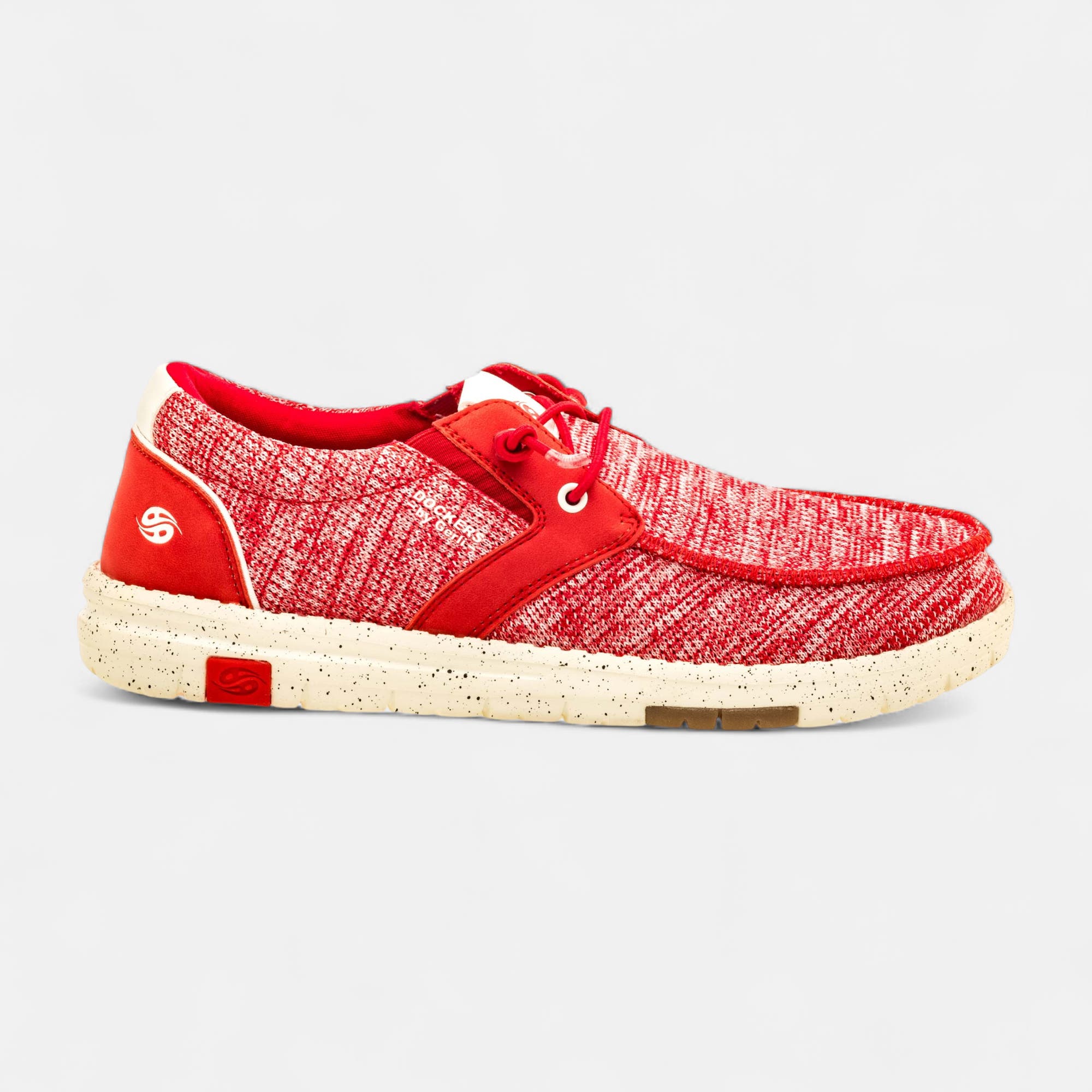 Baskets en toile Homme rouge