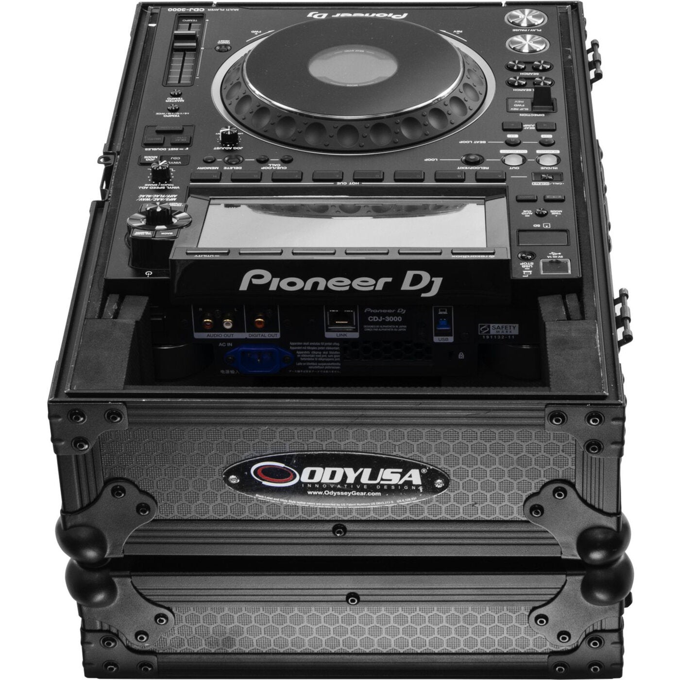 Odyssey CDJ-3000 Industrial Board Case custom fit flightcase