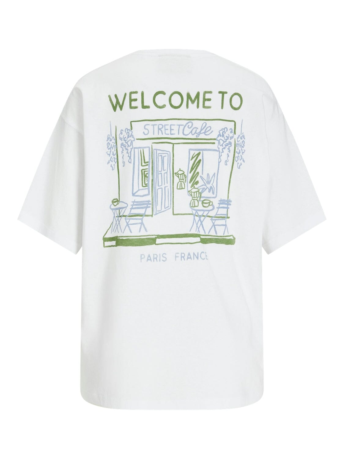 Jjxx Jxmillow Loose Ss Tee Ft24 4708650 bright white welcome to