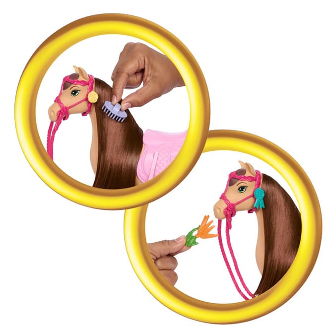 Barbie Mysteries -  Das geheimnisvolle Pferdeabenteuer - Pferdestall Spielset mit Puppe